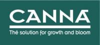 CANNA logo white slogan green background PMS 958b59fd